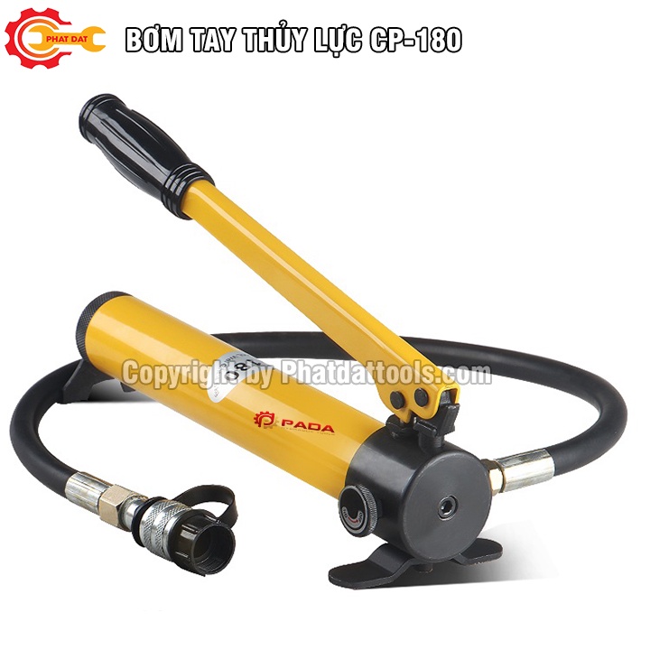 Bơm tay thủy lực PADA CP180 tay bơm thủy lực dùng cho kích con đội thủy lực bảo hành 6 tháng