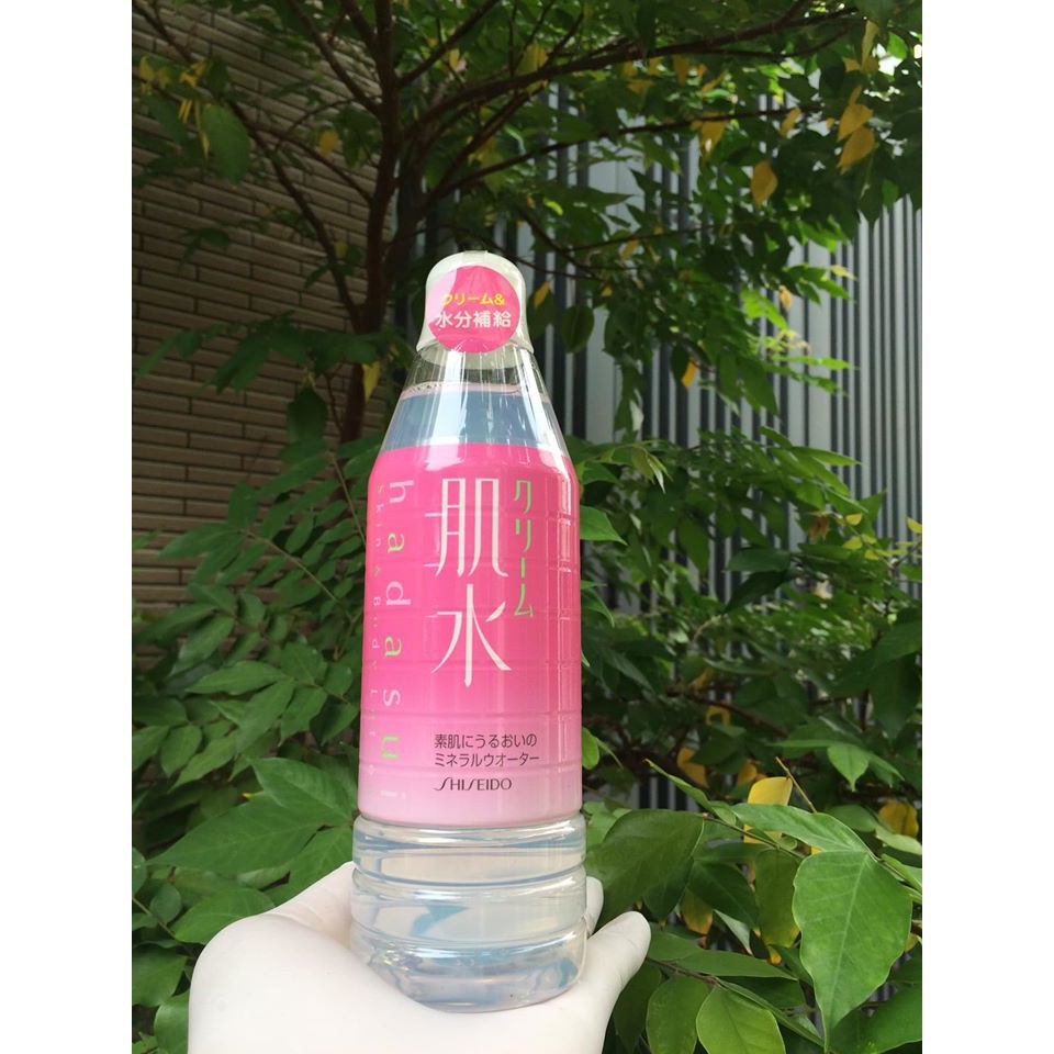Xịt khoáng Shiseido Hadasui 400ml - Hàng nhật nội địa