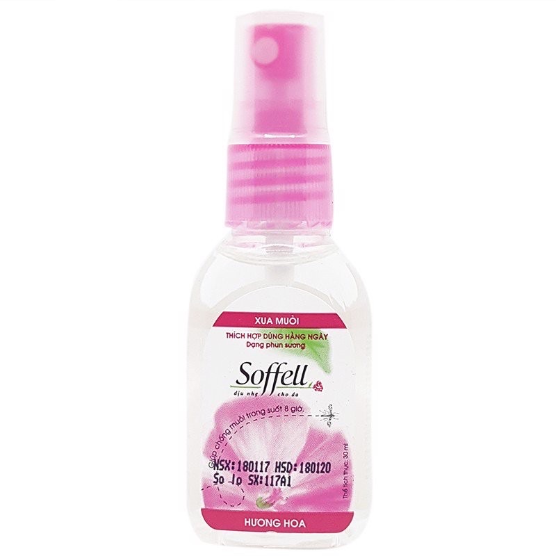 Xịt chống muỗi Soffell 30ml