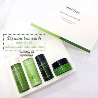 Bộ Kit Mini Dưỡng Da Innisfree Green Tea Special Kit EX