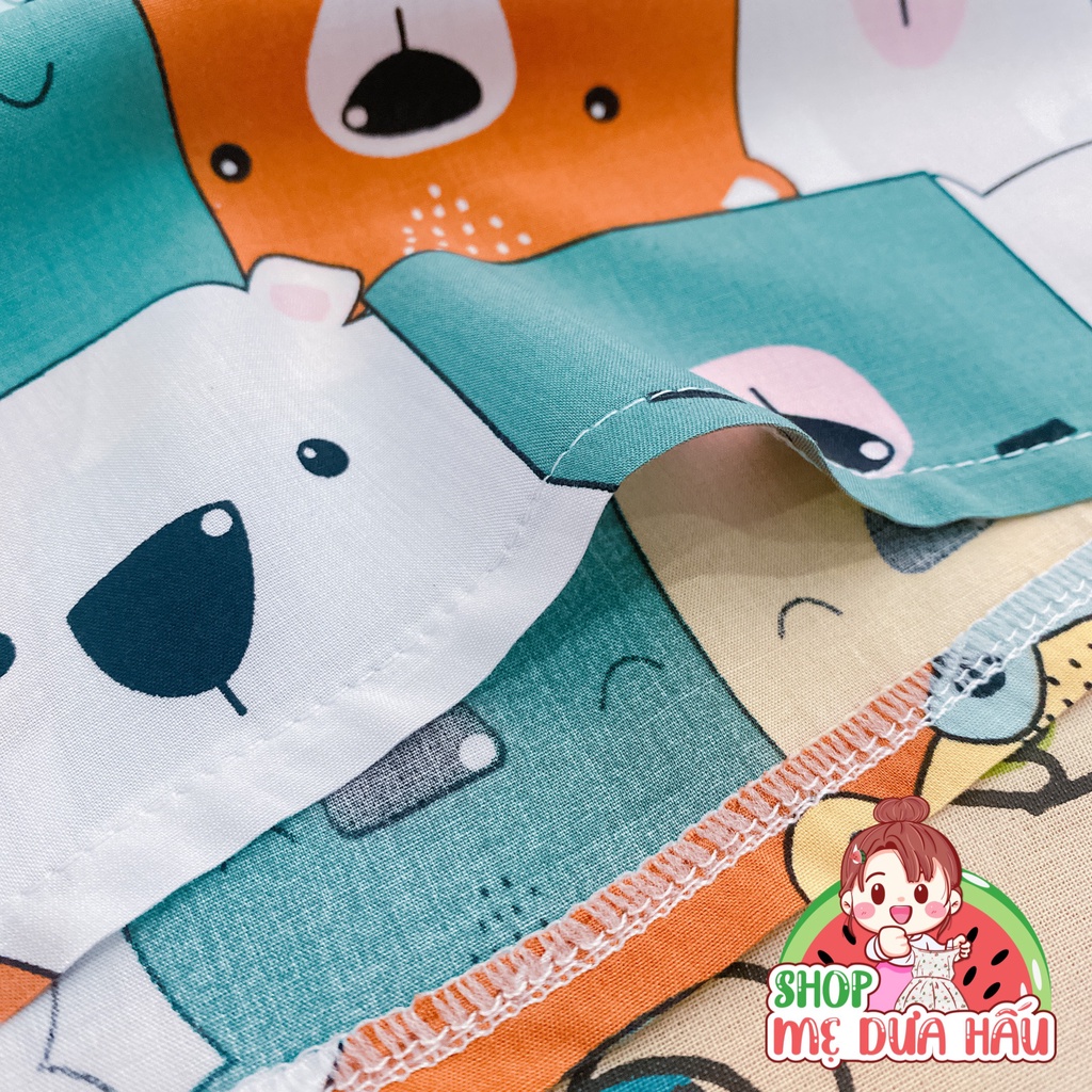 Bộ tole bé trai, bộ quần áo bé trai vải lanh tay ngắn quần dài 8-32kg shop mẹ dưa hấu