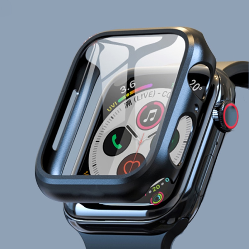 Đồng thảo apple watch series 6 se Ốp lưng 44mm 40mm màng thủy tinh vạn vui nhỗ