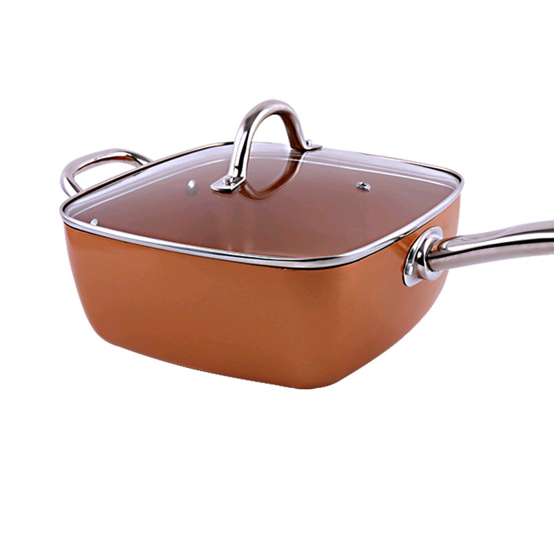 Bộ Chảo Bếp Chuyên Nghiệp - Red Copper Pan 4 pieces