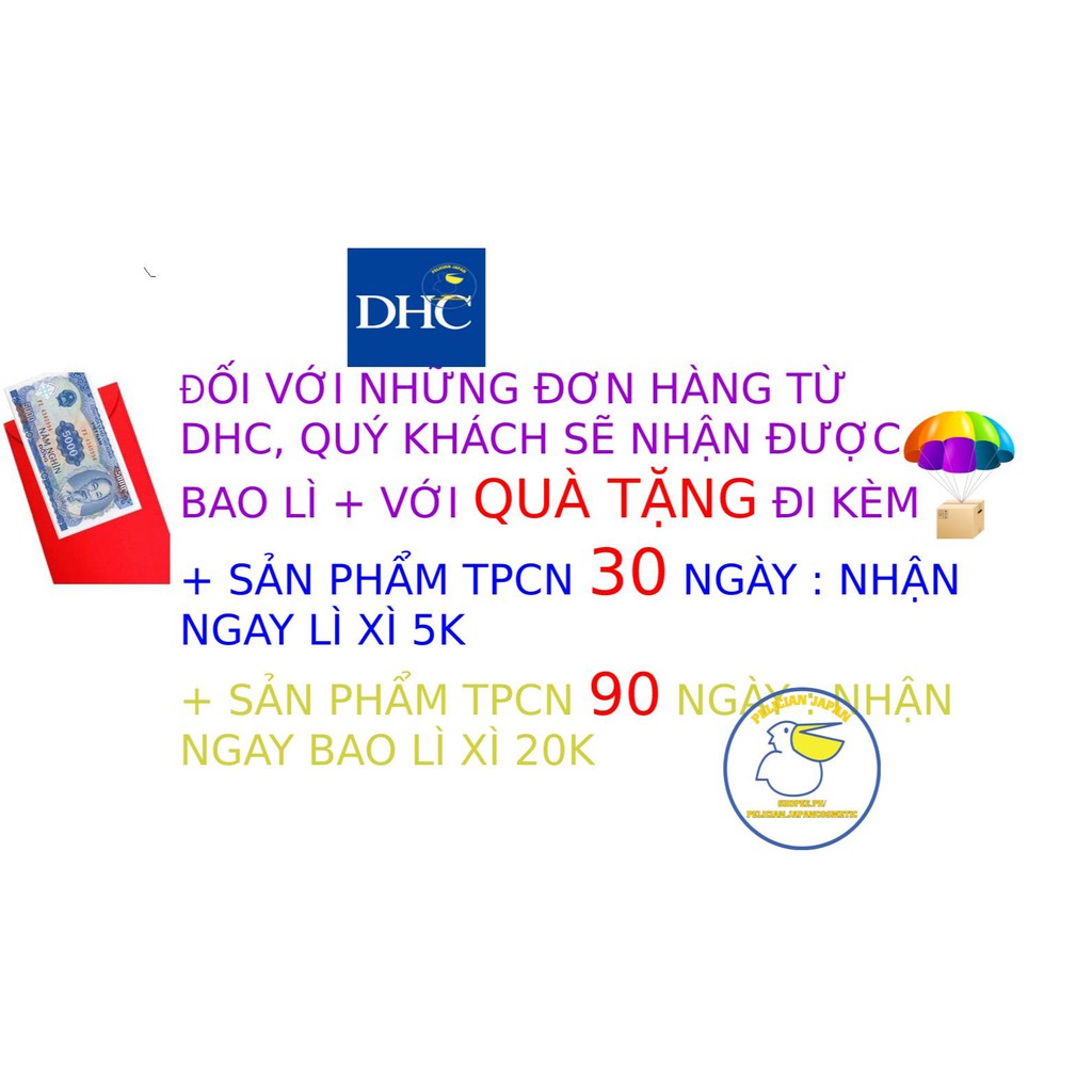 [LÌ XÌ +QUÀ KÈM ] VIÊN UỐNG BỔ SUNG VITAMIN C DHC Nhật bản | BigBuy360 - bigbuy360.vn