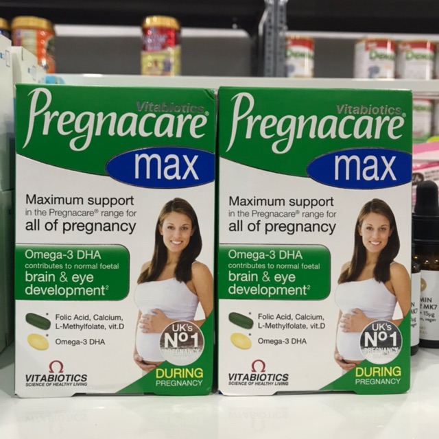 Vitamin bầu Anh - Pregnacare Max 84 viên