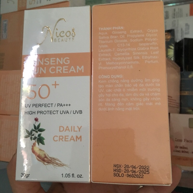 Combo Trọn bộ 5 sản phẩm Nicos- Kem cốt nám - kem cốt trắng- tinh chất mật ong- sữa rữa mặt- kem chống nắng
