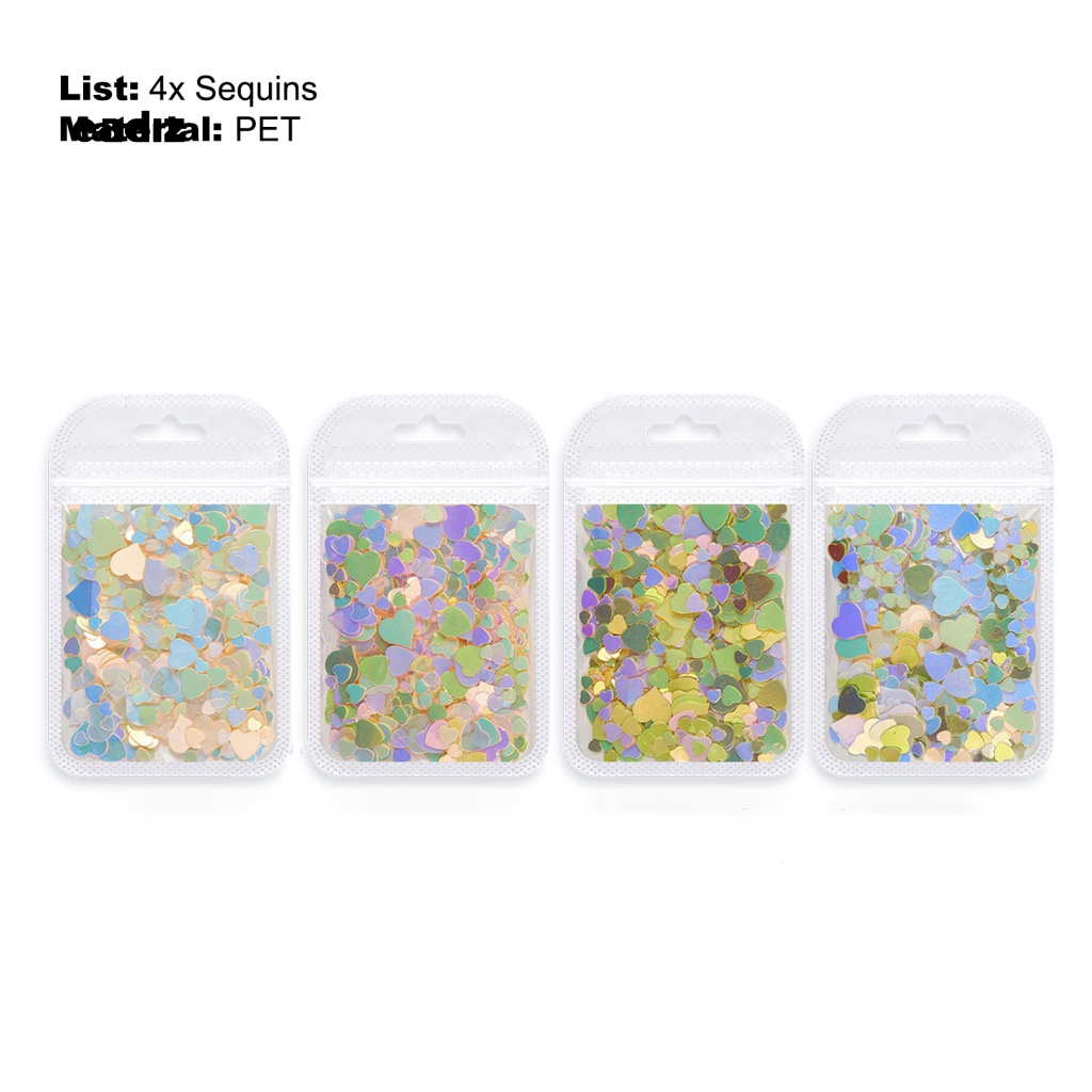 Phụ Kiện Kim Tuyến Trang Trí Móng Tay Nghệ Thuật DIY Xinh Xắn