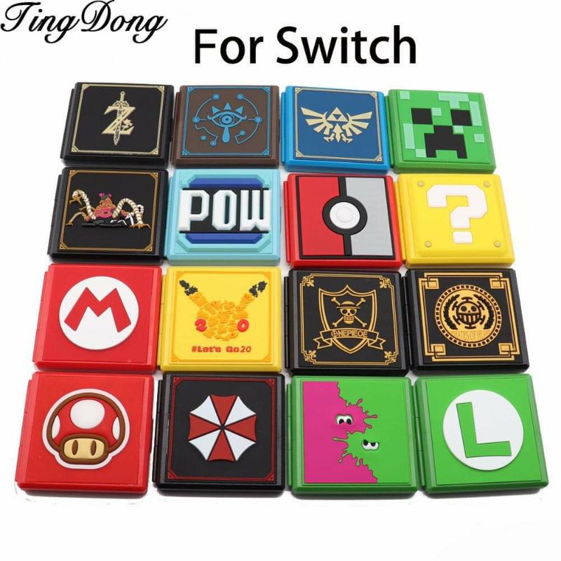 Hộp đựng băng game Nintendo Switch 40 mẫu cho máy nintendo switch lite GameCard box