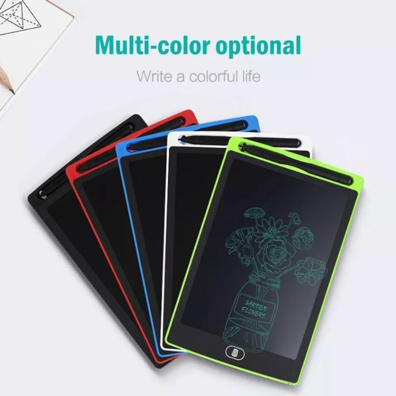 Bảng Viết Bảng Vẽ Điện Tử Thông Minh LCD Tự Xóa 8.5 inch Cho Bé