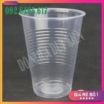 [FREESHIP] Sỉ 50 Cốc Nhựa Dùng 1 Lần Có Nắp 220ml  - NHẬT ANH