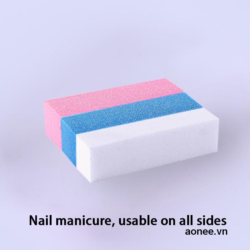 ✨✨1 Cây Giũa Móng Tay Màu Trắng Hồng Xanh Dương