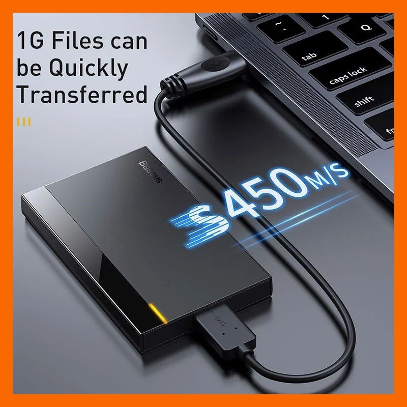 Box ổ cứng 2.5" Baseus Full Speed Series | BigBuy360 - bigbuy360.vn