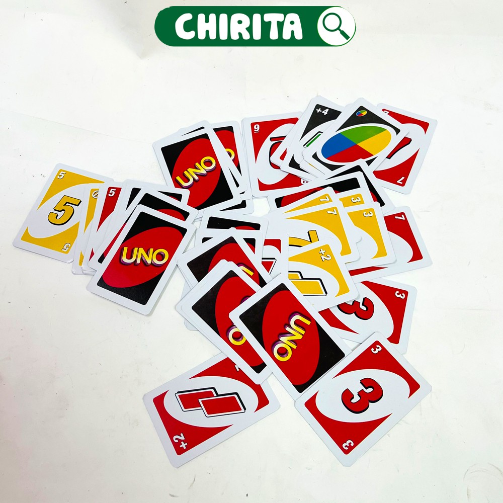 Bài Uno LOẠI TỐT 108 Thẻ Bài Board Game - Đồ Chơi Trẻ Em CHIRITA