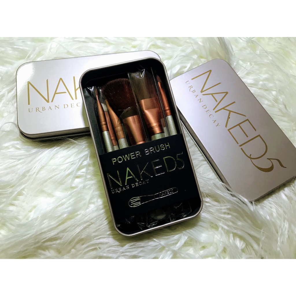 Bộ cọ trang điểm 7 cây Naked5 Urban Decay