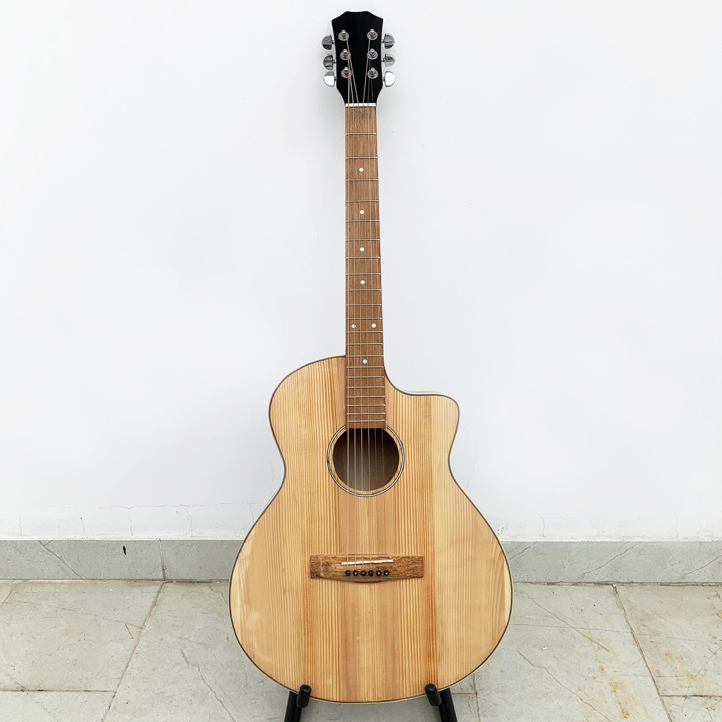 Đàn Guitar Acoustic giả gỗ Cẩm Ấn | có ty chỉnh cong cần | BH 12 tháng