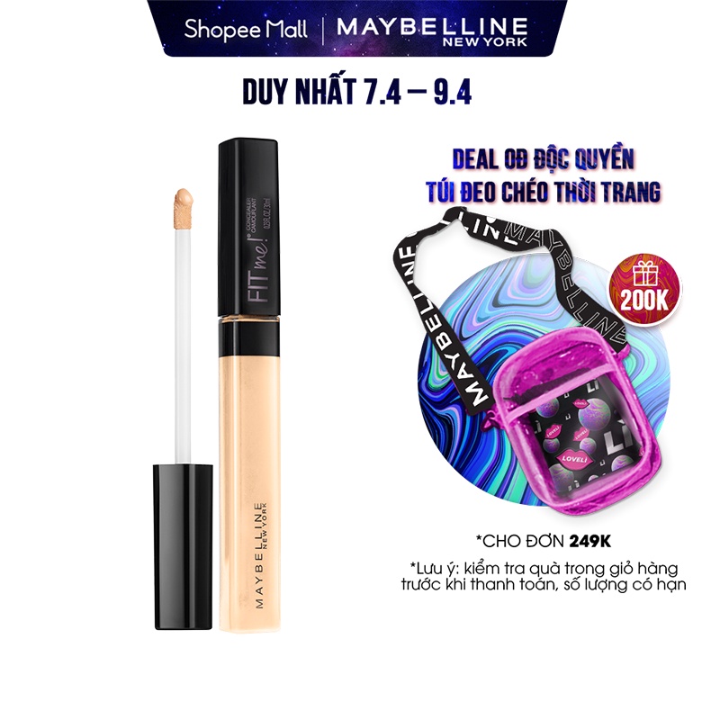 Kem Che Khuyết Điểm Mịn Lì Tiệp Mọi Tông Da Fit Me Concealer Maybelline New York 6.8ml