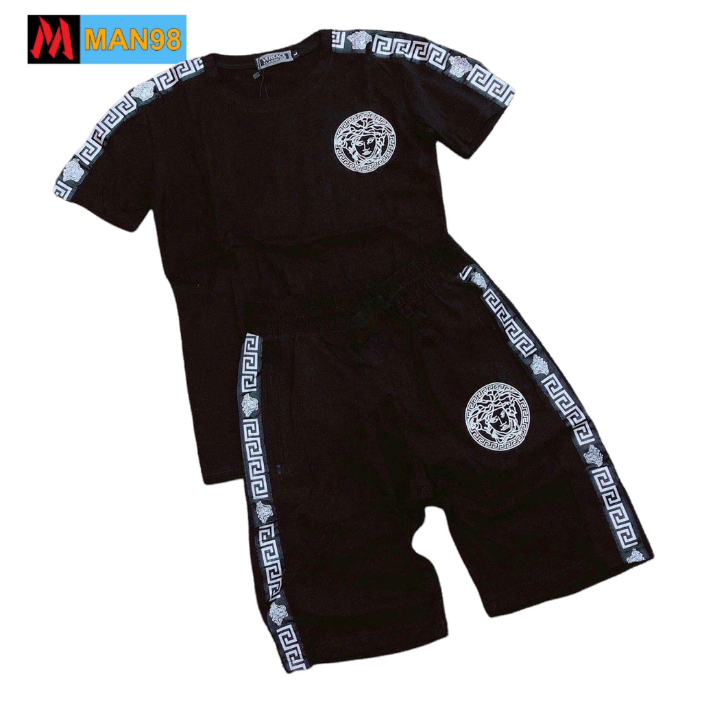 Bộ thể thao nam in nhiệt logo VS cao cấp BH4