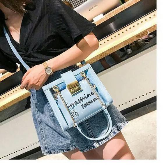 (hàng Mới Về) Túi Xách Charles N Keith 114 Có Nút Bấm