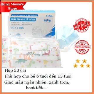 Khẩu Trang Cho Bé Safefit- Cho Bé Từ 5 Tuổi Đến 13 Tuổi