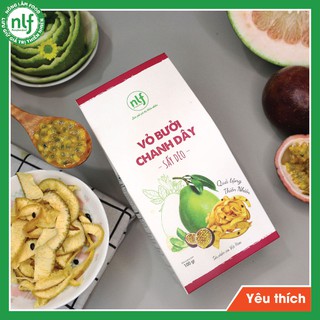 Vỏ Bưởi Chanh Dây Sấy Dẻo (Dried Pomelo Peel With Passion Fruit) - Nông Lâm Food 100% Từ Thiên Nhiên