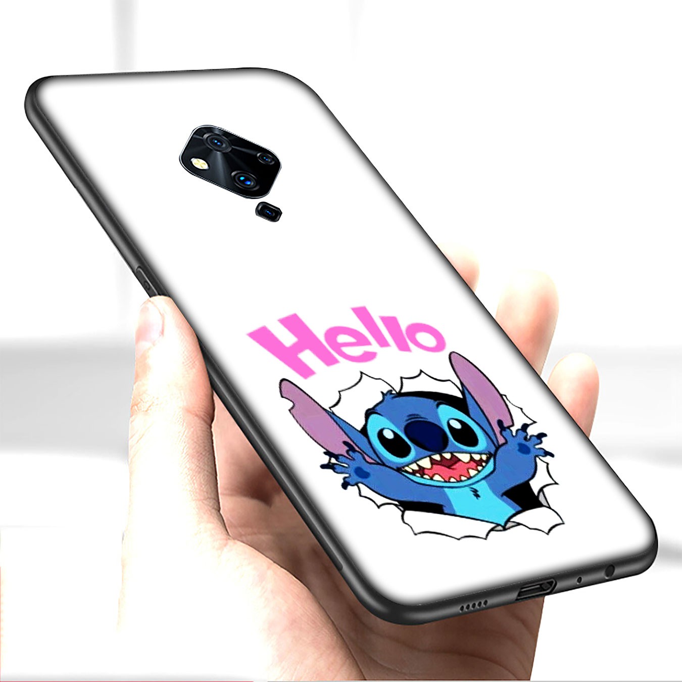 Samsung Galaxy S21 Ultra S8 Plus F62 M62 A2 A32 A52 A72 S21+ S8+ S21Plus Casing Soft Silicone H26 cute cartoon Lilo Stitch Phone Case