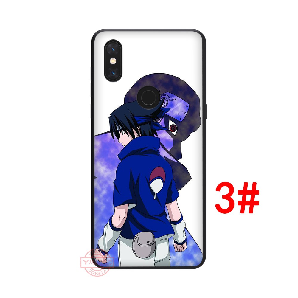  Ốp điện thoại in hình anime Naruto dành cho Xiaomi Mi 8/8 SE/9/9 SE/A1/5X/A2/6X/8 Lite/A2Lite/F1/Max 3