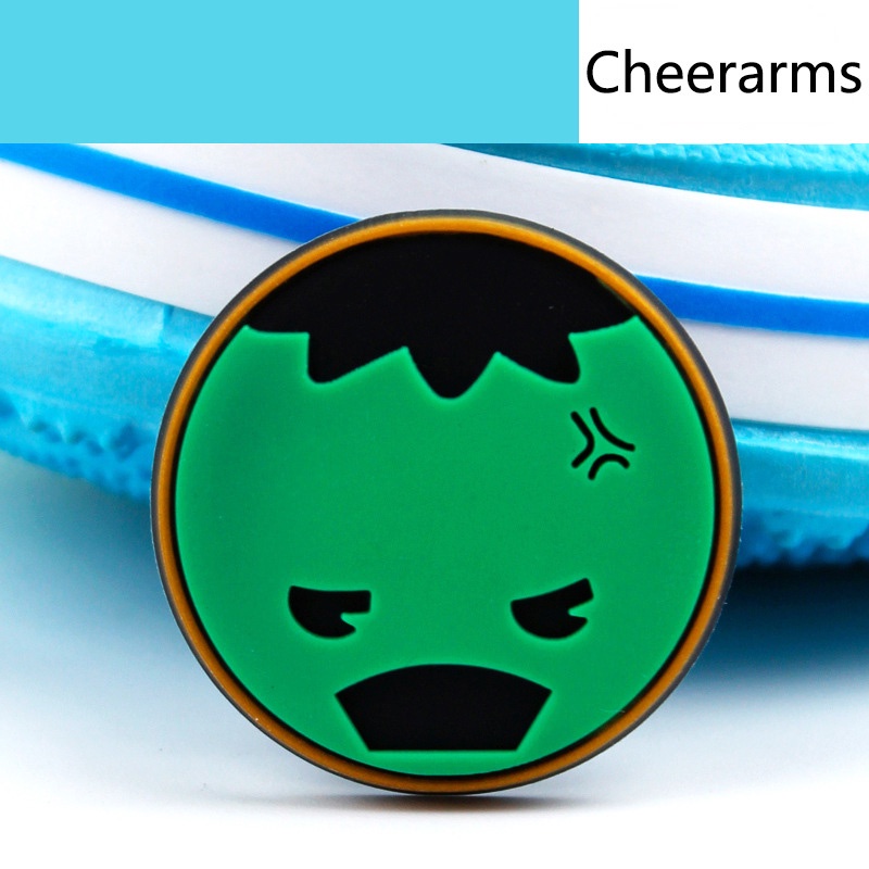 Chủ đề siêu anh hùng Crocs Jibbitz  mô hình hoạt hình dễ thương DIY Shoe Charms pvc accessories  Với 1000 Mẫu Lựa Chọn Thích hợp cho giày trẻ em