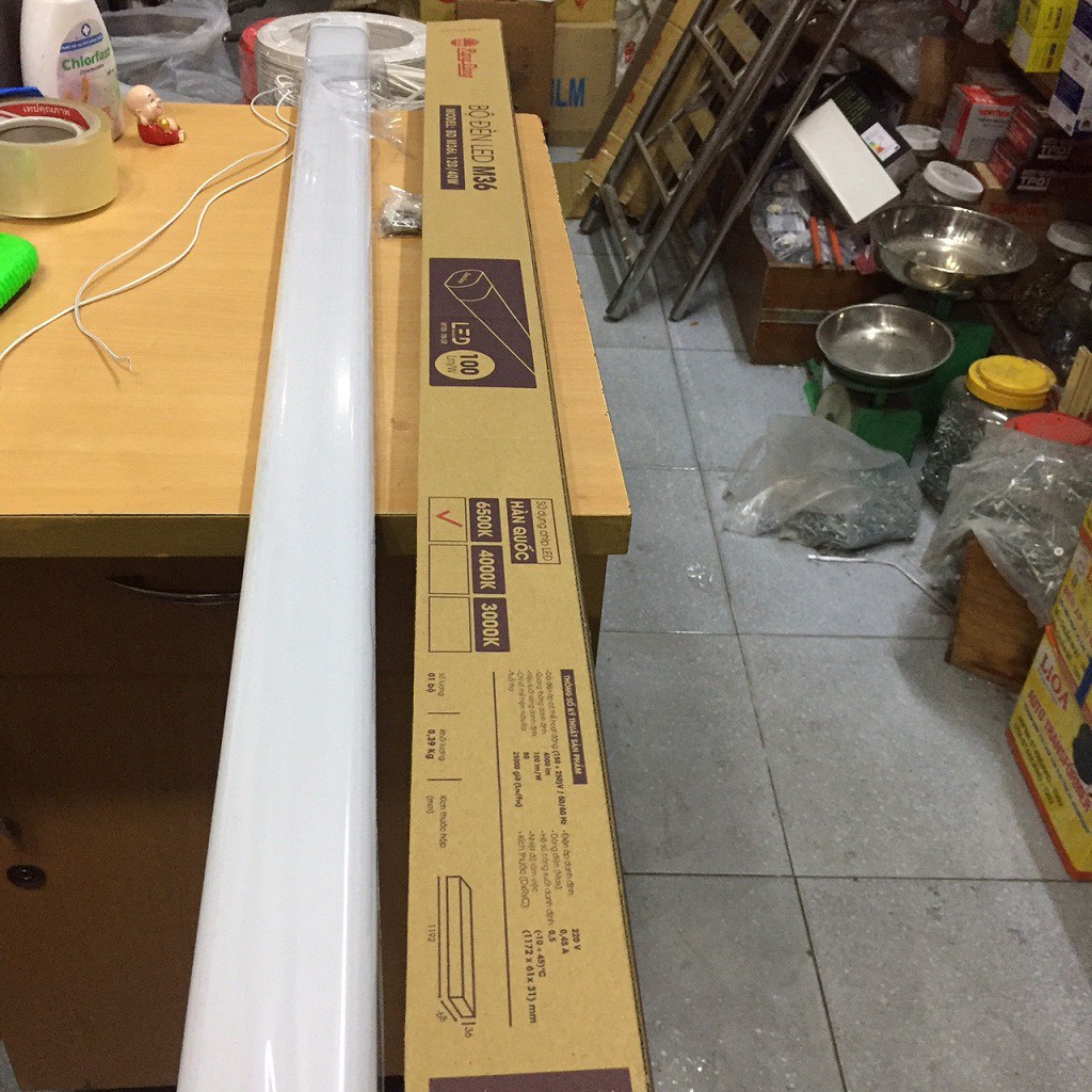 Đèn led bán nguyệt 1,2M 40W Rạng Đông siêu sáng tràn viền MODEL BD M36L 120-40W