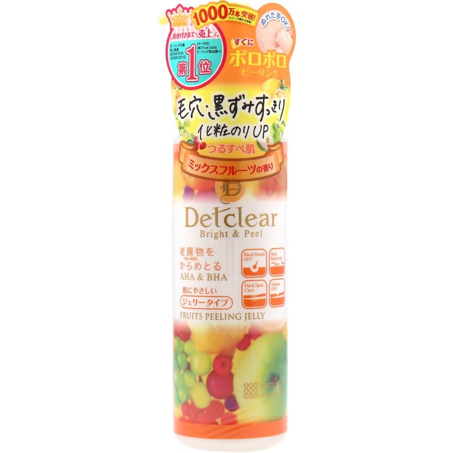 Gel tẩy tế bào chết Detclear nội địa nhật bản 180ml, Tẩy da chết Meishoku Detclear