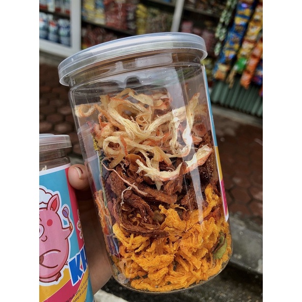 KHÔ 3 VỊ - MỰC / HEO / GÀ / HỘP 200G | BigBuy360 - bigbuy360.vn