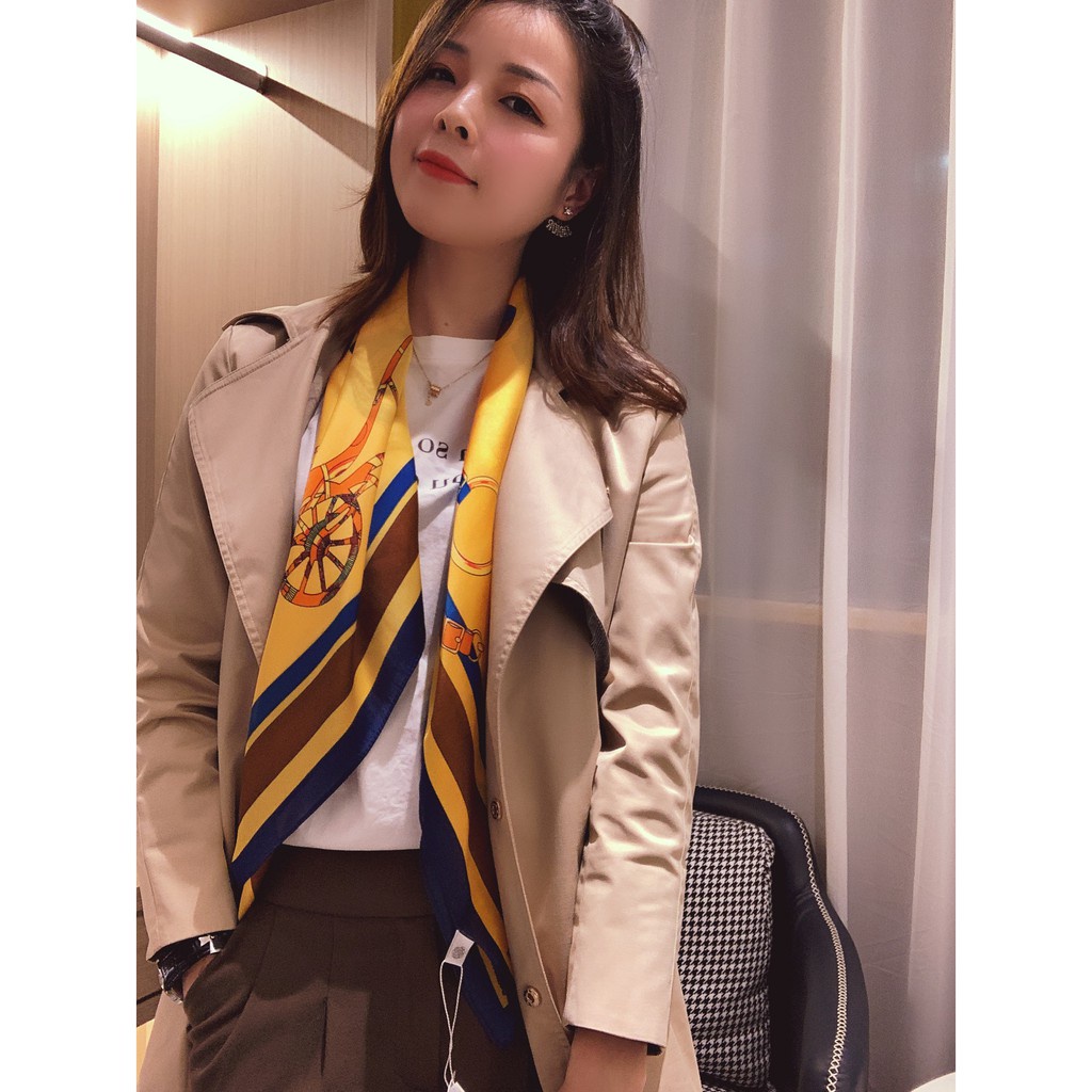 Khăn Quàng Cổ Chống Nắng Thoáng Khí In Họa Tiết Thời Trang 90cm (35.4inch) Cho Phụ Nữ Hồi Giáo WJ1006-52