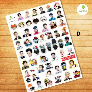 Hình dán sticker Big Bang