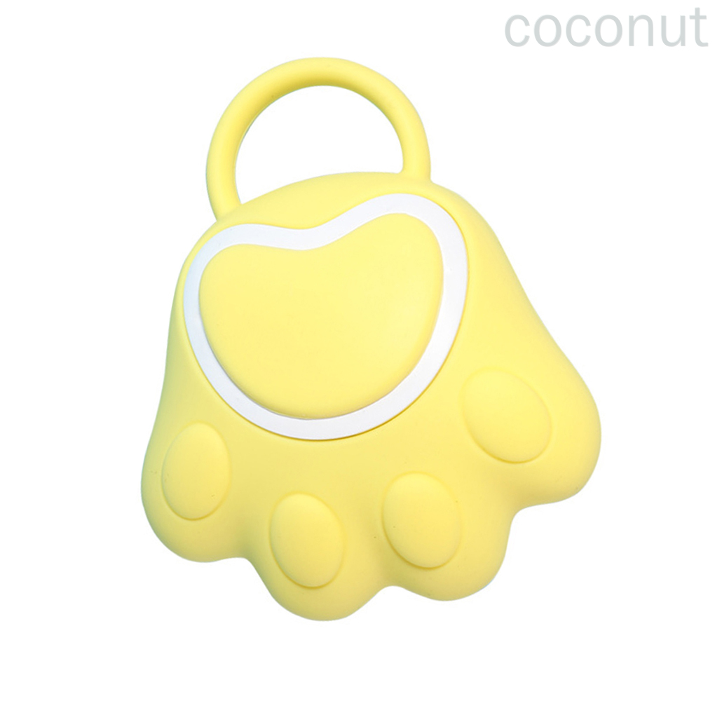 (Hàng Mới Về) Bàn Chải Massage Khi Tắm Bằng Silicon Màu Vàng | BigBuy360 - bigbuy360.vn