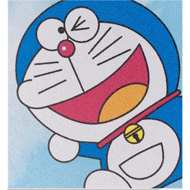 Giấy dán tường doraemon thuyền cây dừa khổ 10m x 45cm