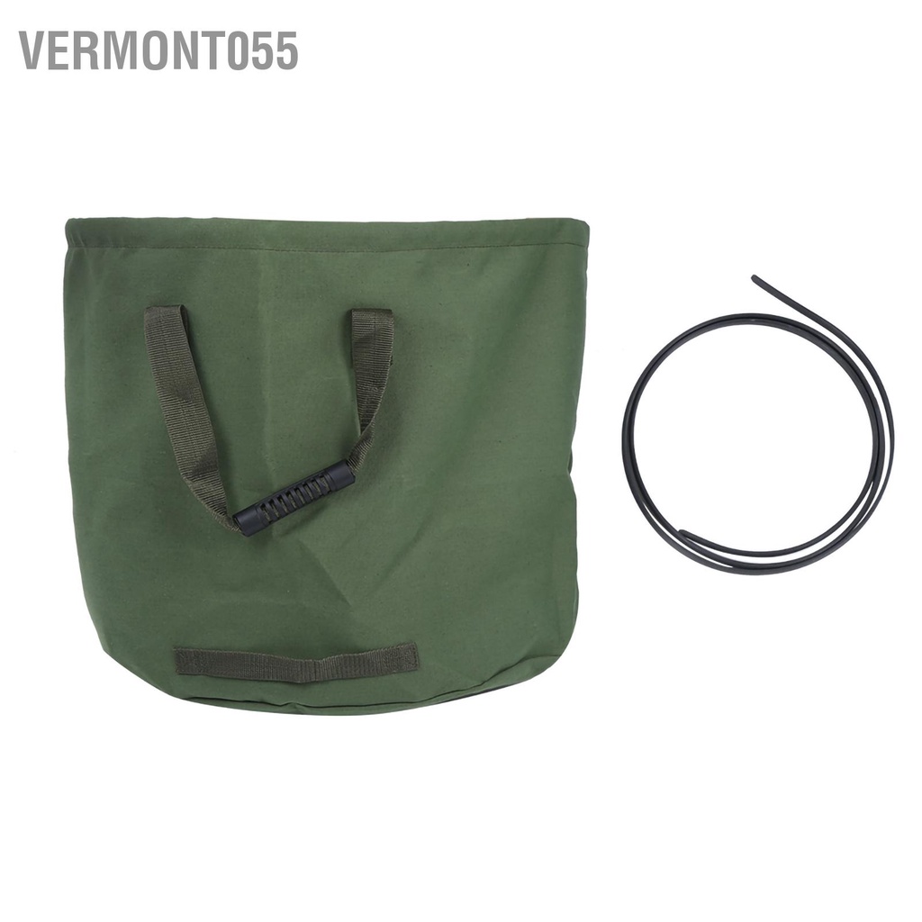 Vermont055 Ngoài trời Vải không thấm nước Lá Cây Túi đựng rác gọn gàng cho Bãi cỏ Sân vườn