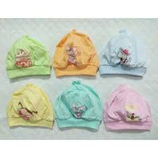 Mũ cotton Hằng trang cho trẻ sơ sinh, hàng cao cấp