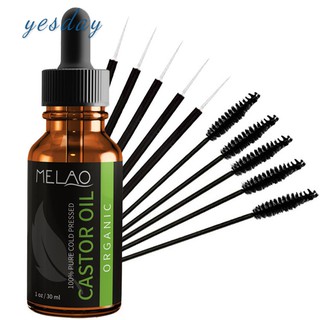 (Hàng Mới Về) Dầu Thầu Dầu Kích Thích Mọc Lông Mi / Lông Mày 30ml
