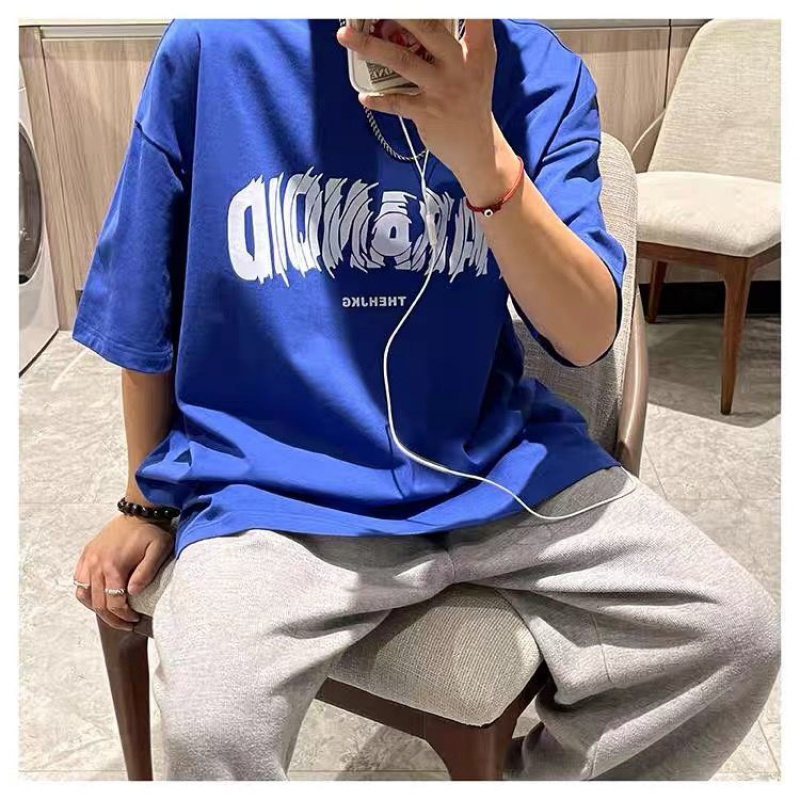 Áo Thun Tay Ngắn Thời Trang Phong Cách Hàn Năng Động Cho Nam