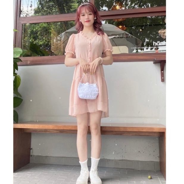 Váy Tiểu Thơ Cam Đào