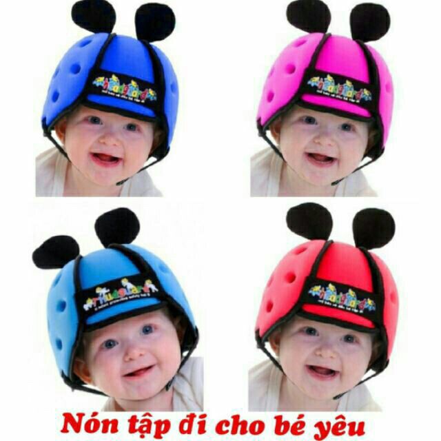 Mũ Bảo Hiểm Em Bé Tập Đi