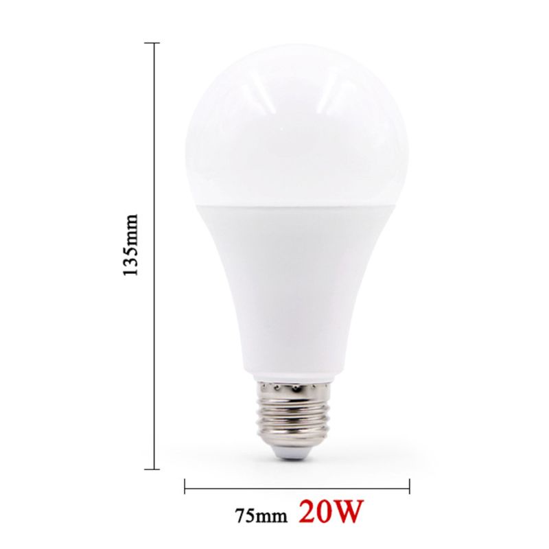 1 Bóng Đèn LED Thông Minh 3W 5W 7W 9W 12W 15W 18W 20W E27 Ánh Sáng Thật