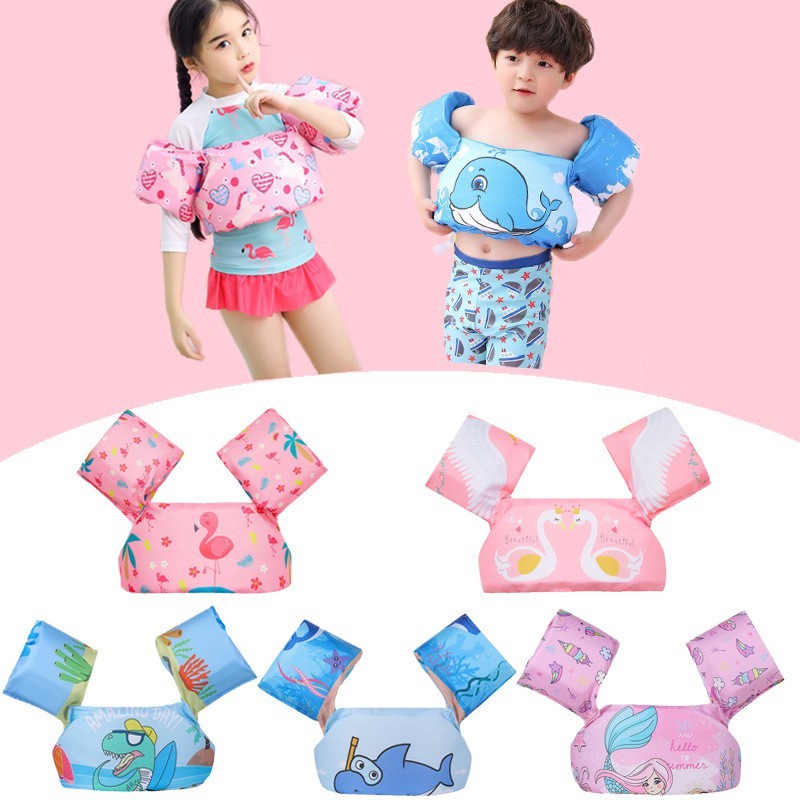Áo Phao Cứu Sinh An Toàn In Hình Kỳ Lân Cho Bé Trai/Gái