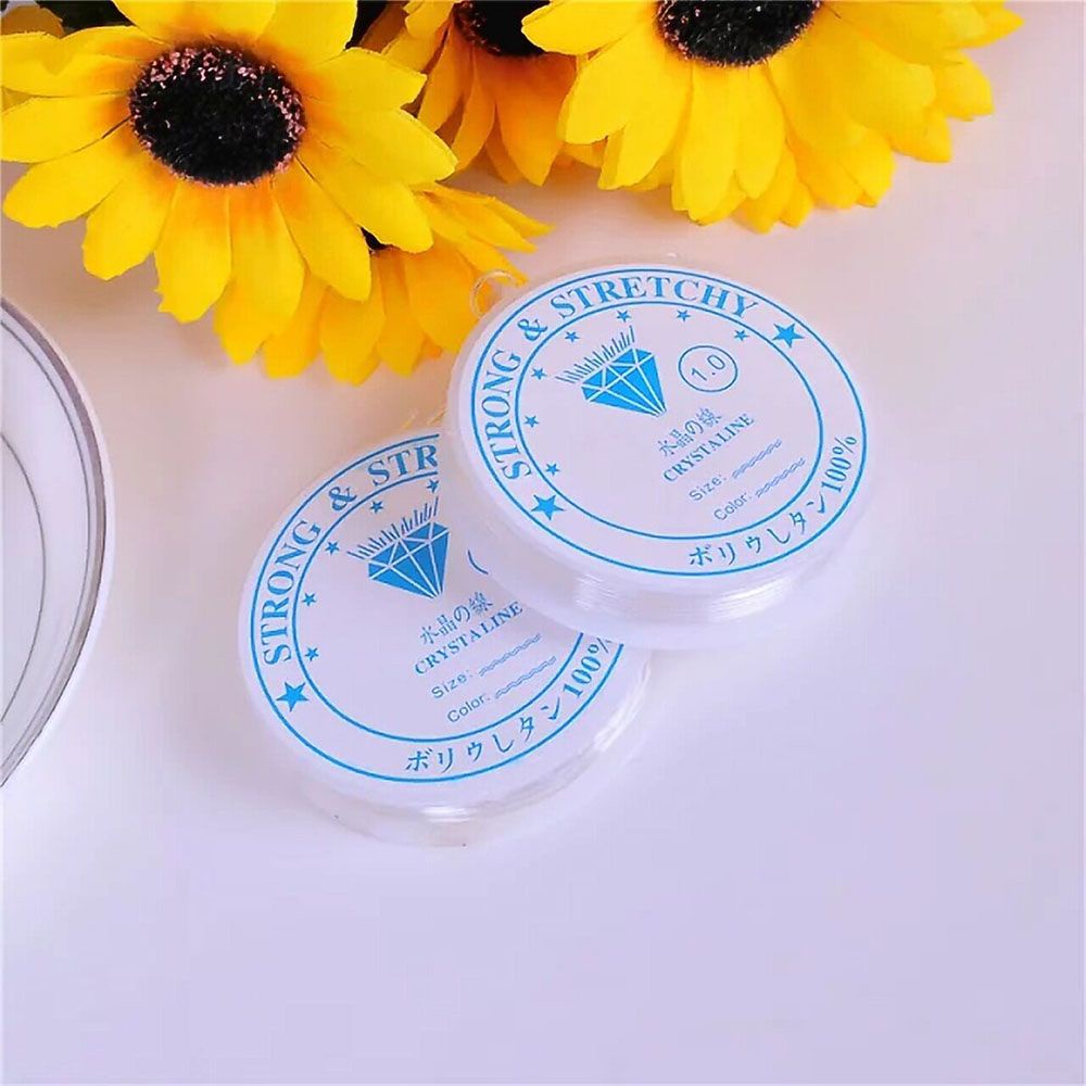 1 Cuộn dây co giãn dùng làm đồ trang sức thủ công tiện dụng chất lượng cao