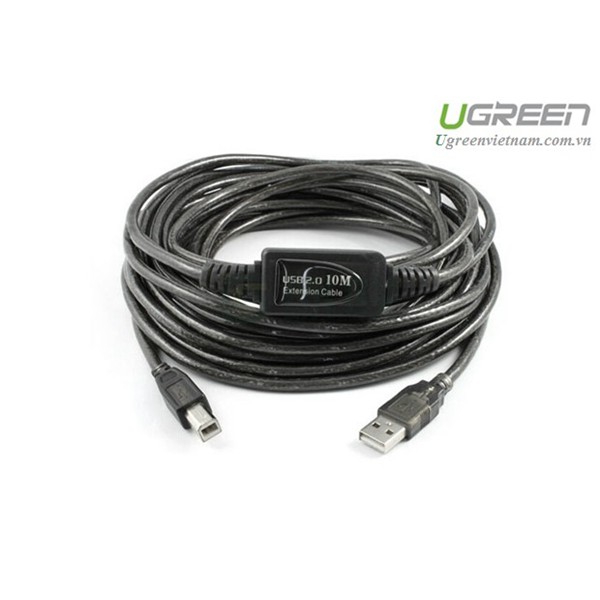 Cáp USB 2.0 ra đầu máy in 10M UGREEN 10374