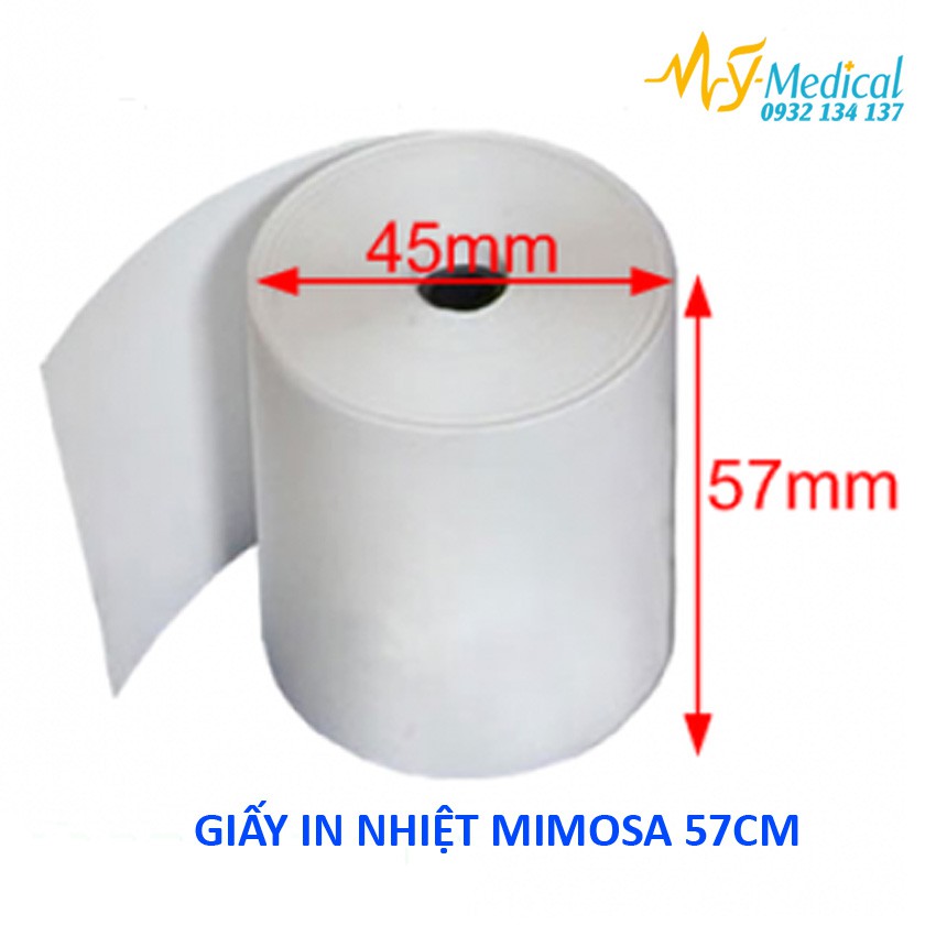 Giấy in nhiệt cao cấp Mimosa Sumikura khổ 57mm | BigBuy360 - bigbuy360.vn