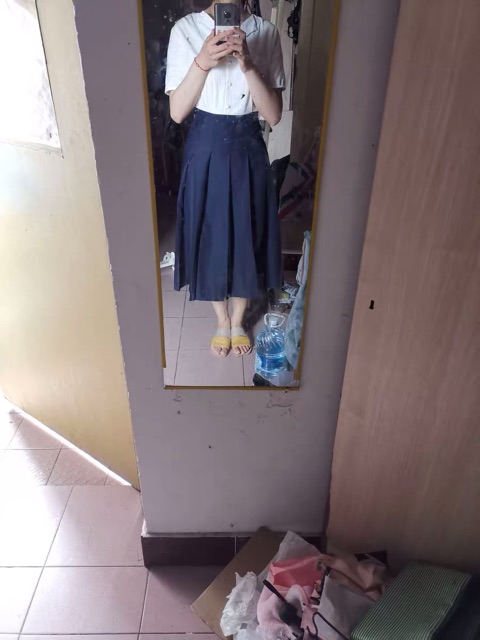Chân váy xếp ly dáng dài, chất đep,không nhăn  , xoè ulzzang ( ảnh thật cuối) | BigBuy360 - bigbuy360.vn
