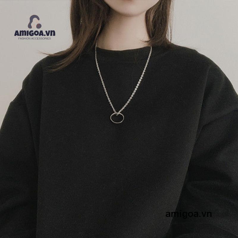 ✨✨Vòng Cổ Thép Titan Phong Cách Hip Hop Cho Nam Và Nữ
