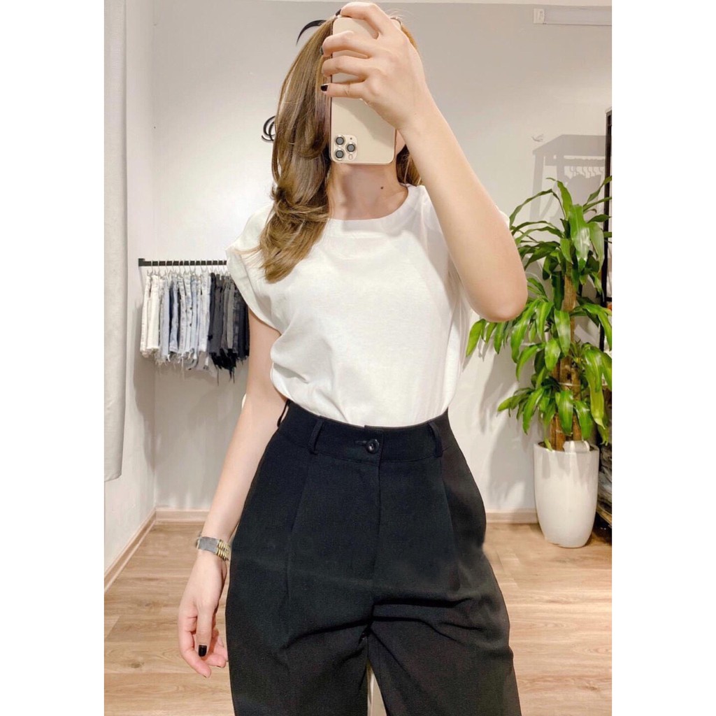 Quần Tây Baggy Dáng thụng Lưng Cao Basic có size BC128 | BigBuy360 - bigbuy360.vn