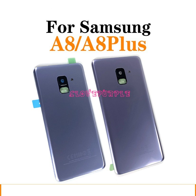 Nắp lưng điện thoại mặt gương thay thế cho Samsung Galaxy A8 A8Plus 2018 A530 A730 F Plus