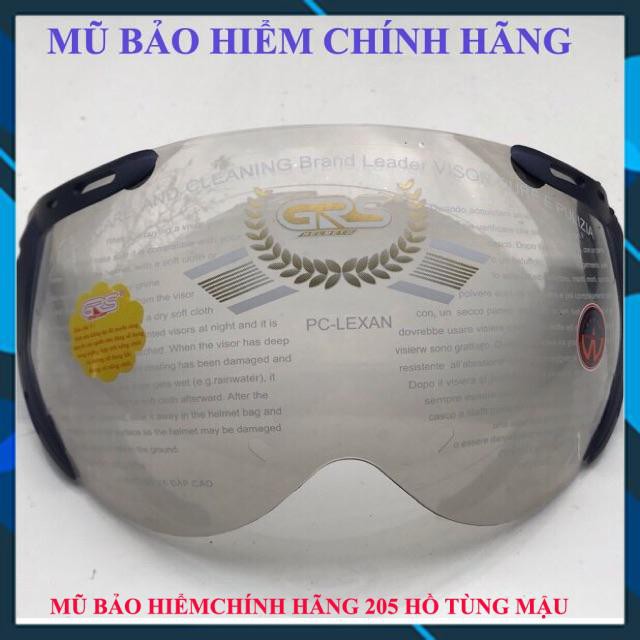 Kính Mũ Bảo Hiểm GRS a33, a102k, a737, a368, a760k, a966k,a760k... chính hãng + kèm ốc mũ